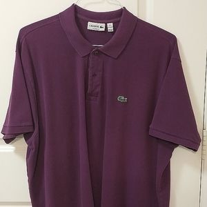 Lacoste mens classic fit polo